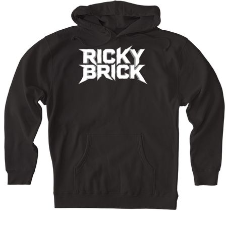 Ricky Brick Season One, a Black Heavyweight Pullover Hoodie