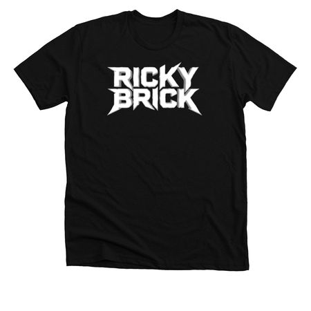 Ricky Brick Season One, a Solid Black Blend Premium Unisex Tee