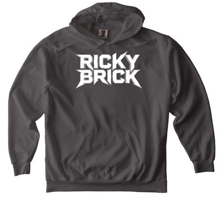 Ricky Brick Season One, a Pepper Comfort Colors Pullover Hoodie