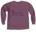 T-shirts, a Berry Comfort Colors Long Sleeve Tee (back-view)