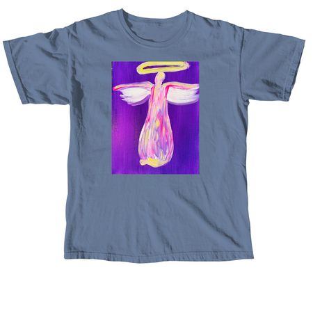 Love Angel T-shirt by K?lei, a Blue Jean Comfort Colors Unisex Tee