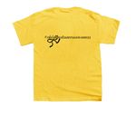 Childhood Cancer Awareness Tee, a Daisy Youth Unisex Tee (back-view)