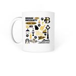 Brenau Community Mug, a White Coffee Mug (back-view)