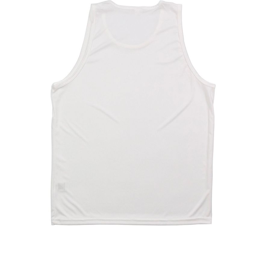 GLOCK Tank Top, a White Unisex Performance Tank (back-view)