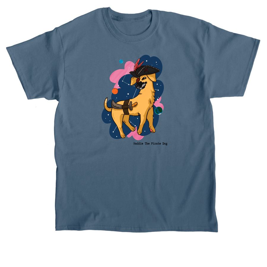 Haddie in the Starts Shirts, a Indigo Blue Classic Unisex Tee