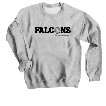 Golf Icons, a Sport Grey Crewneck Sweatshirt