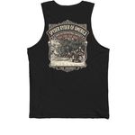 Fuel For the Soul&nbsp;, a Black Premium Cotton Tank (back-view)