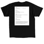 Disney, a Black Classic Unisex Tee (back-view)
