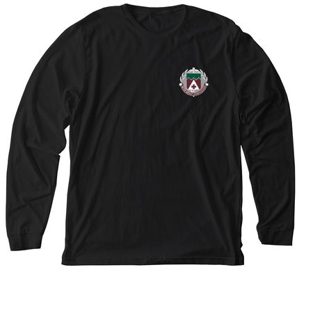 JBLM Dental Health Activity Unit Shirts, a Solid Black Blend Premium Long Sleeve Tee
