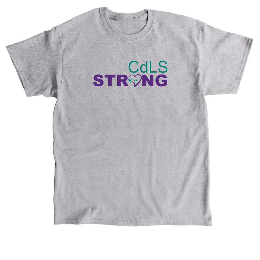 CdLS Strong, a Sport Grey Classic Unisex Tee