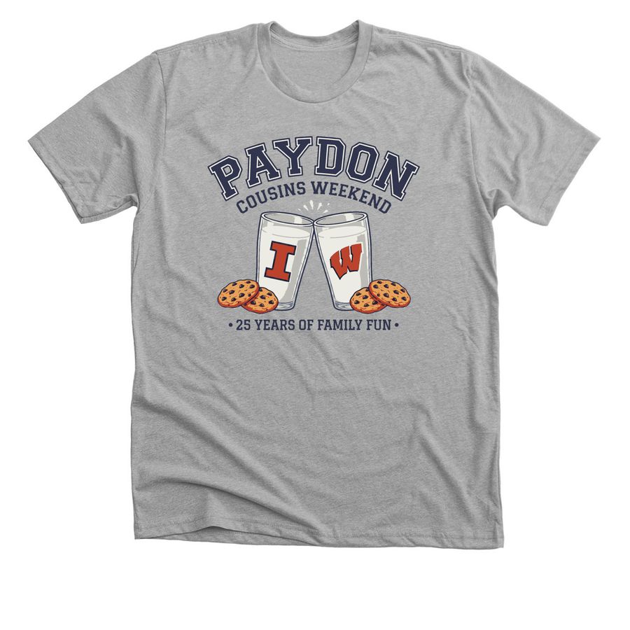 Paydon Cousins, a Athletic Heather Premium Unisex Tee