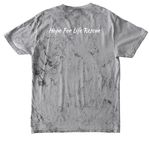Finally Chosen, a Smoke Comfort Colors Colorblast Tee (back-view)