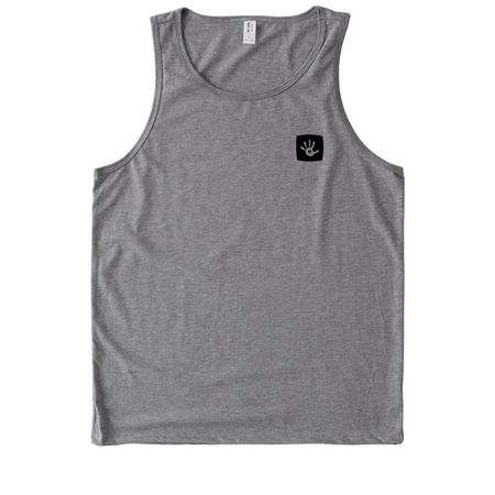COTP Handprint Sweatshirts & Tank, a Aluminum Grey Allmade Eco Triblend Tank