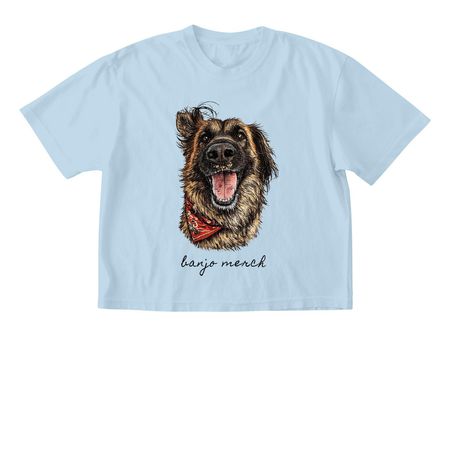 The Banjo Project, a Chambray Comfort Colors Boxy Tee