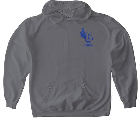 Team Grayson: Knock Cancer Out Of The Park!, a Charcoal Gildan Softstyle Pullover Hoodie