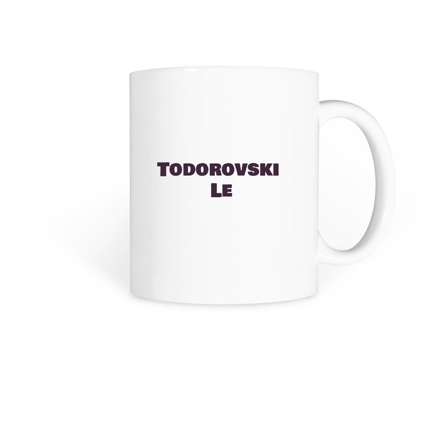 Todorvski Le Coffe Mugs, a White Coffee Mug