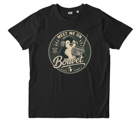 MEET ME ON BOUVET, a Black Stanley/Stella Unisex Rocker Tee