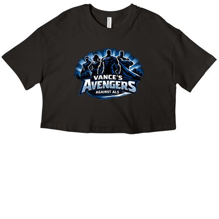 Women?s crop top, a Black Women?s Cropped Cotton Tee