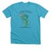 Lady Lib-purr-ty, a Heather Aqua Premium Unisex Tee