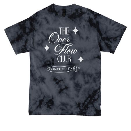 GFA YA Club, a Black Crystal Tie Dye Tee
