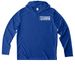Montanans for Libraries Activewear, a True Royal UV Performance Long Sleeve Hoodie