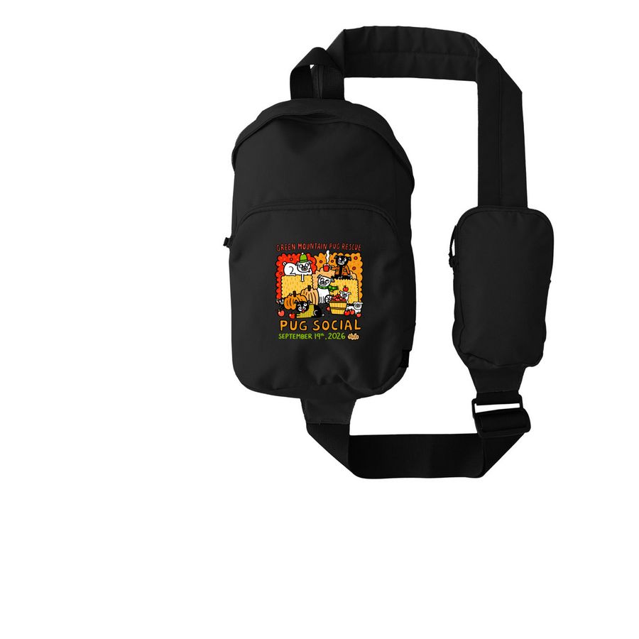 2026&nbsp;GMPR Pug Social Sling Bags, a Black Grove Sling Bag