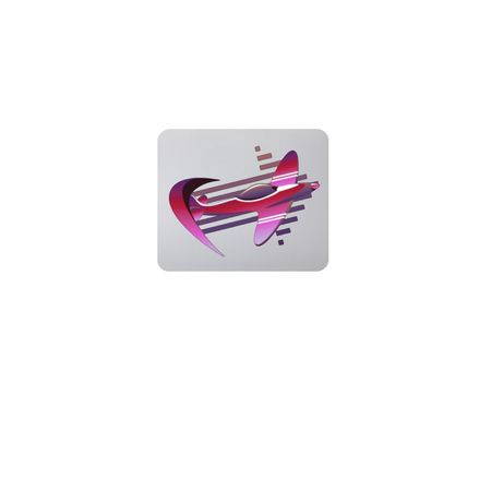 Logo Mouse Pad, a White Full Color Mouse Pad