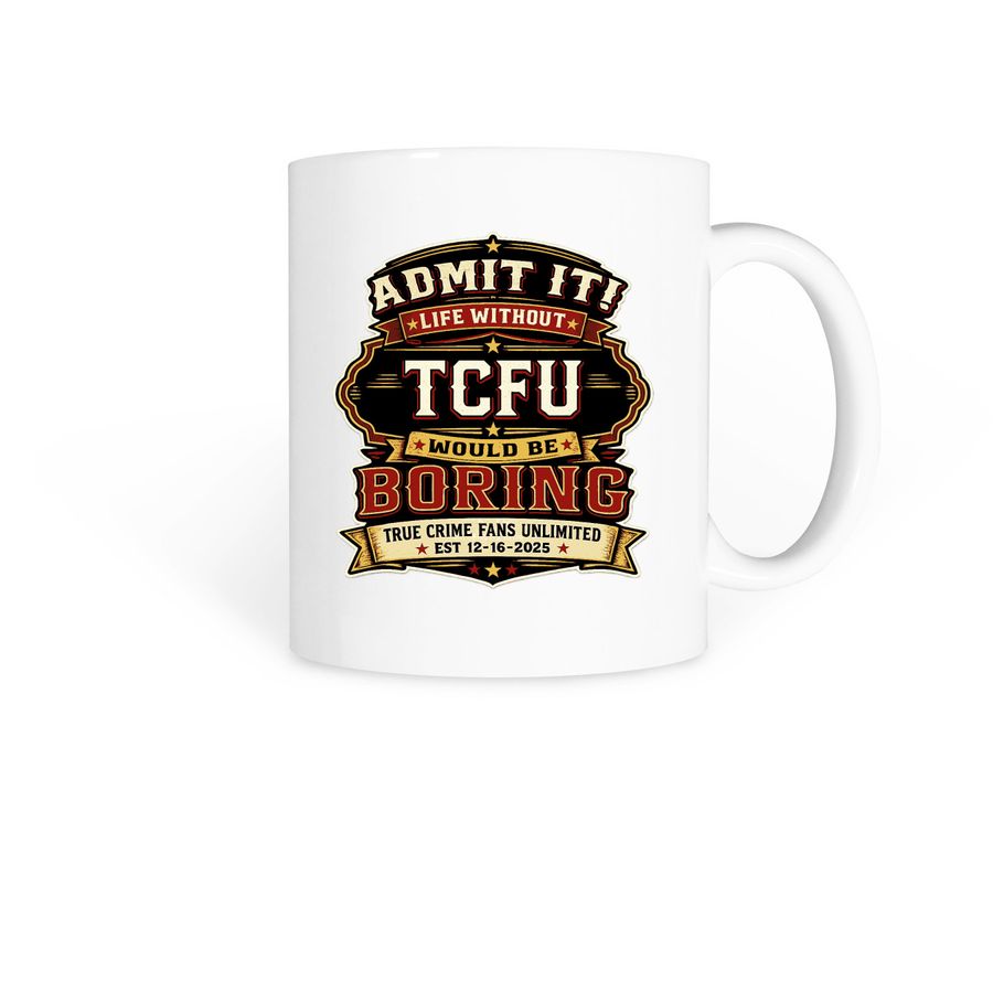 TFCU Mugs, a White Coffee Mug