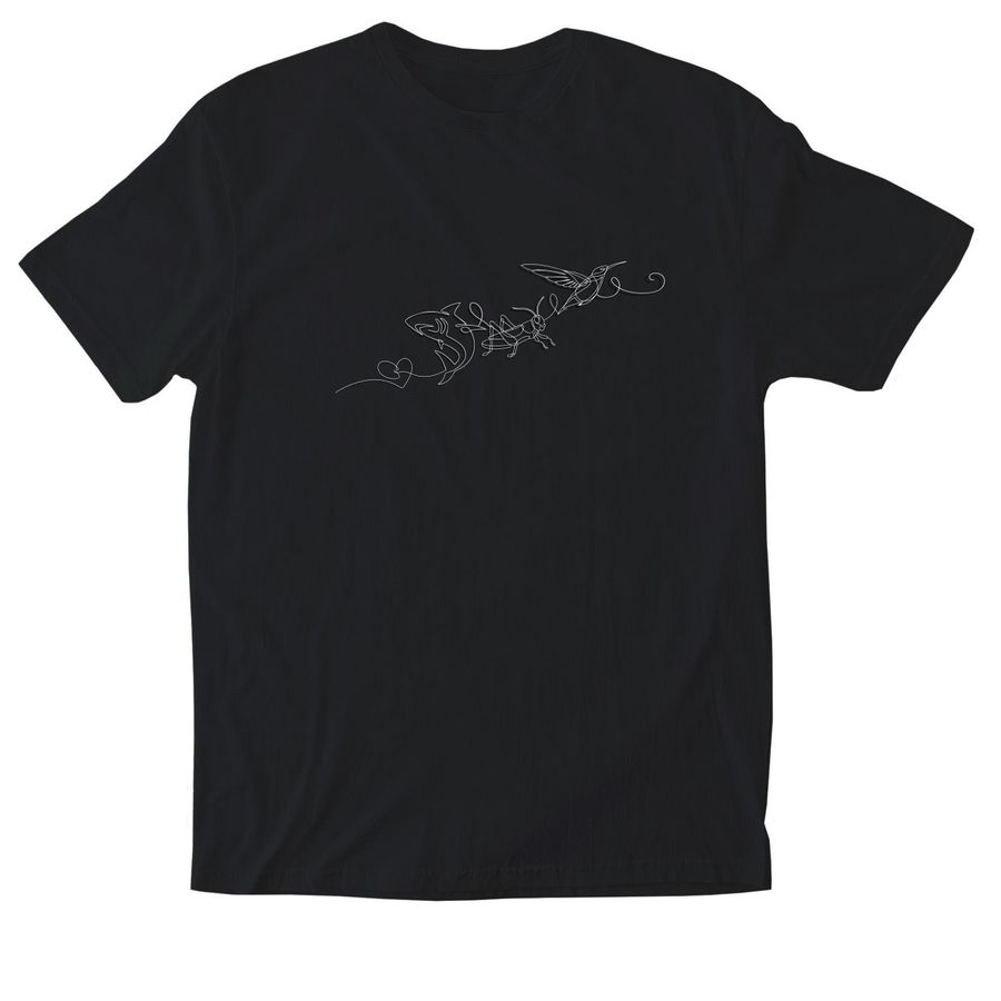 adult sized shirts, a Black Softstyle Cotton Tee