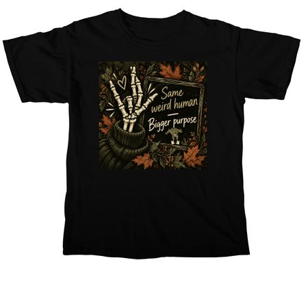 Still weird, a Black Comfort Colors Unisex Tee