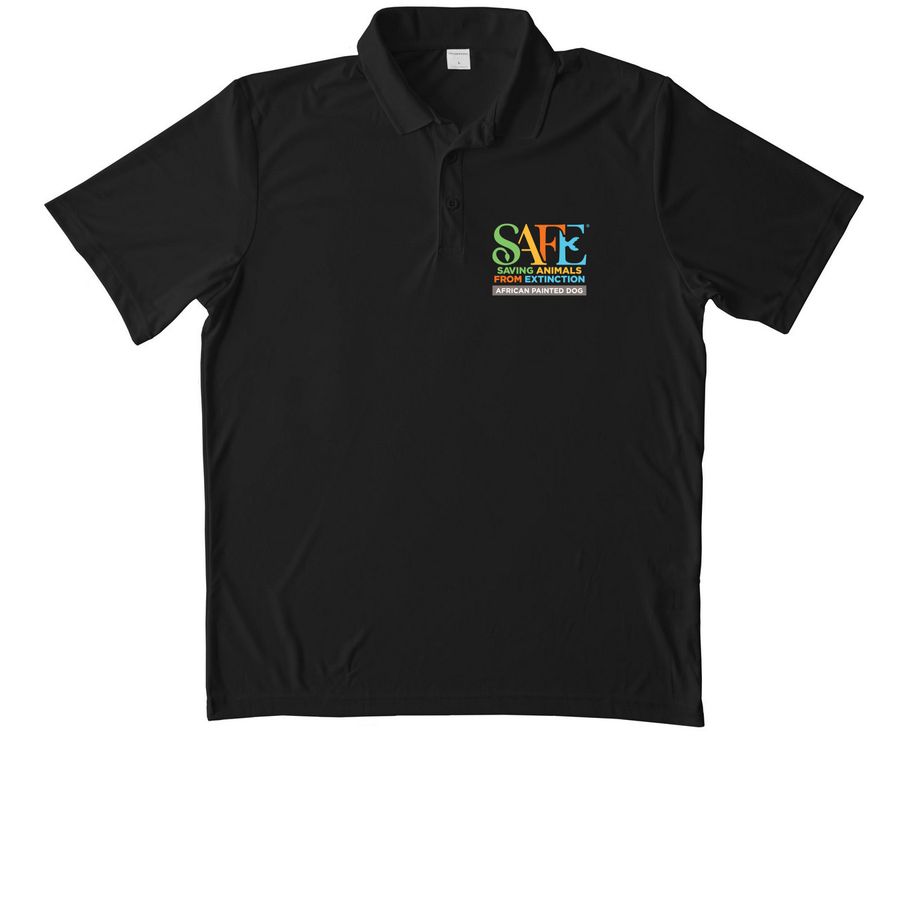 APD committee shirts, a Black Unisex Performance Polo
