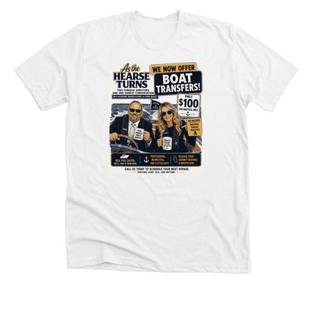 Weekend at Katharine and Chris', a Solid White Blend Premium Unisex Tee