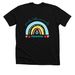 PHCP Rainbow School Spirit, a Solid Black Blend Premium Unisex Tee