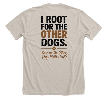The Other Dogs, a Heather Dust Premium Unisex Tee
