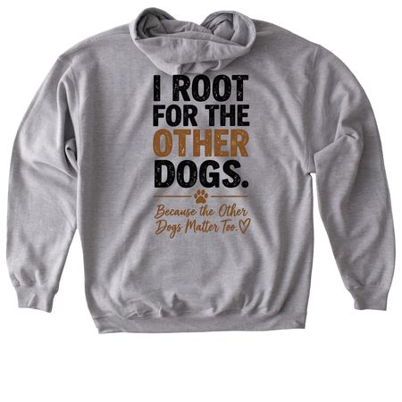 The Other Dogs, a Sport Grey Gildan Softstyle Pullover Hoodie