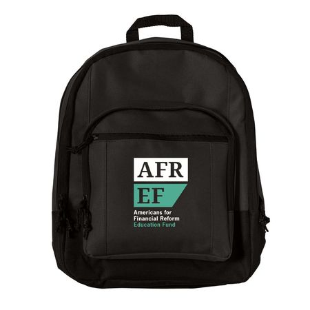AFREF Backpack, a Black Everyday Backpack