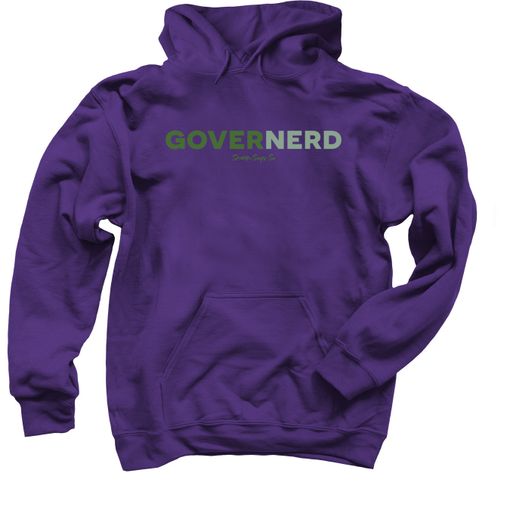 Governerd, Green Logo Purple Hoodie