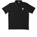 360 Polo Shirt, a Black Unisex Performance Polo