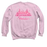 Morgan?s Special ? Hoodie, a Light Pink Crewneck Sweatshirt (back-view)