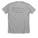 The Zachary Scott Jones Foundation, a Athletic Heather Premium Unisex Tee (back-view)