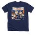 Thinking Fourth Dimensionally Team Tee Shirt, a Solid Navy Blend Premium Unisex Tee