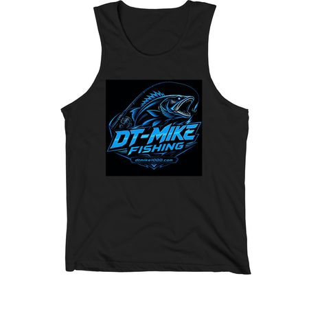 Merch, a Black Premium Cotton Tank
