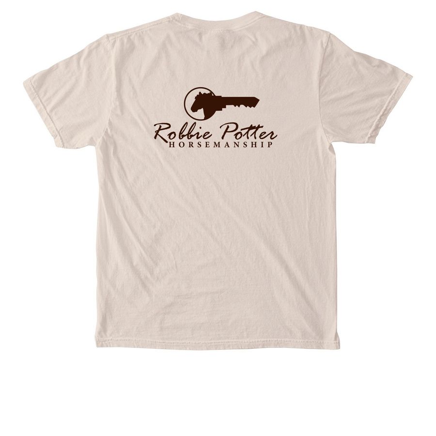 The Robbieisms Collection: Handy as a Pocket&nbsp;, a Ivory Comfort Colors Pocket Tee (back-view)