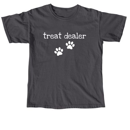Treat Dealer, a Graphite Comfort Colors Unisex Tee