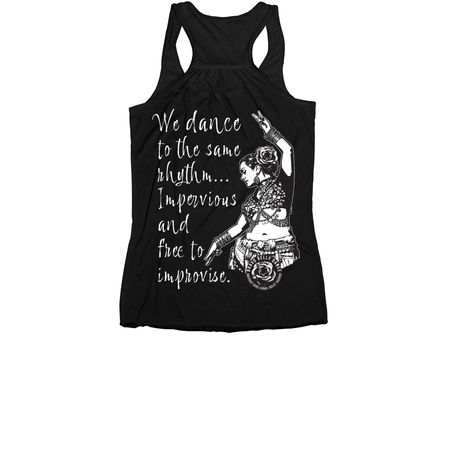 Bravo Belly Dance | Special Edition Logo, a Black Women's Racerback