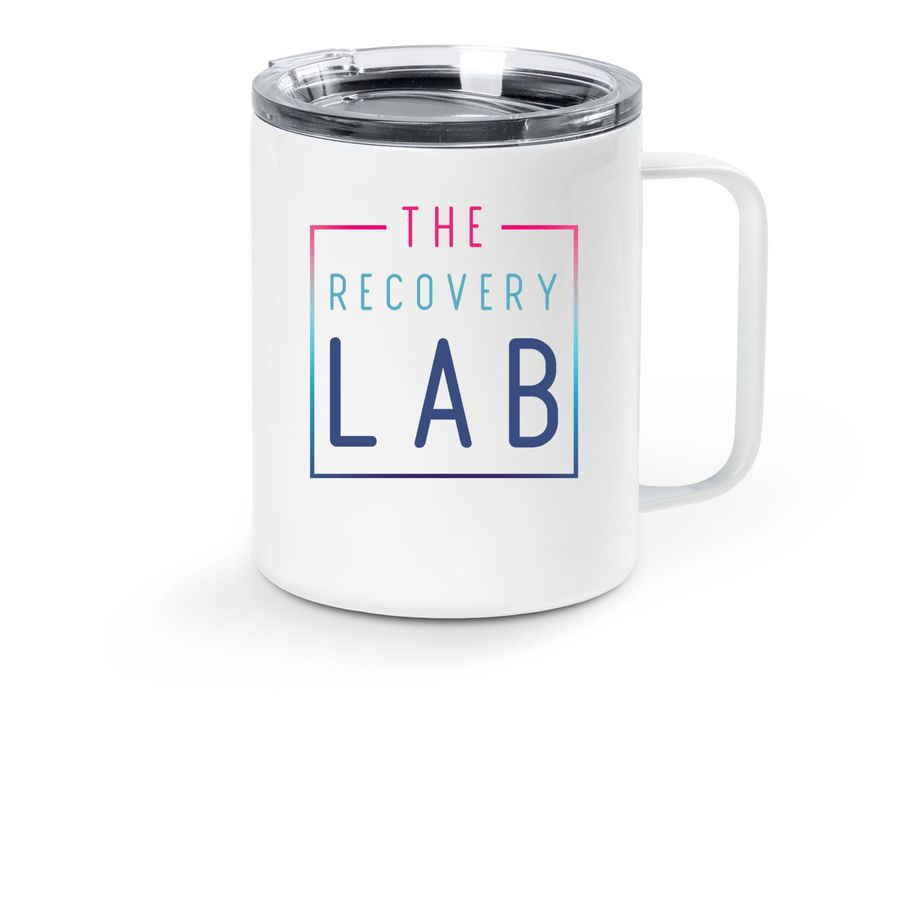 Travel mug&nbsp;, a White Stainless Steel Travel Mug