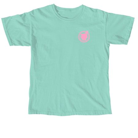 More than Meds Bubble, a Chalky Mint Comfort Colors Unisex Tee