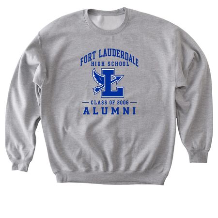 FLHS Alumni Collection - Class of 2006, a Sport Grey Softstyle Crewneck Sweatshirt