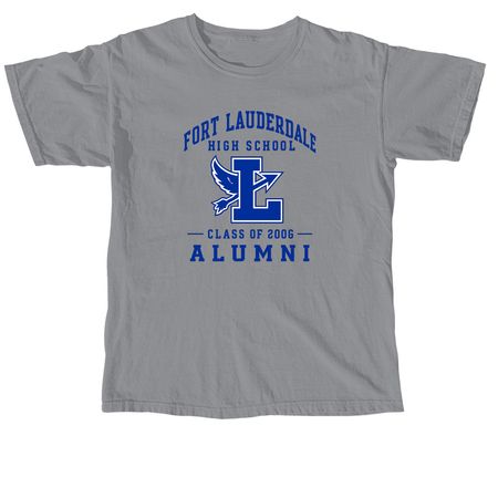 FLHS Alumni Collection - Class of 2006, a Granite Comfort Colors Unisex Tee