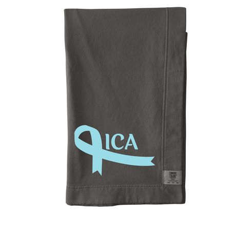 ICA Blanket, a Pepper Comfort Colors Blanket